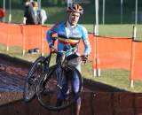 Joeri Adams finished less than a minute behind the leaders. ? Bart Hazen