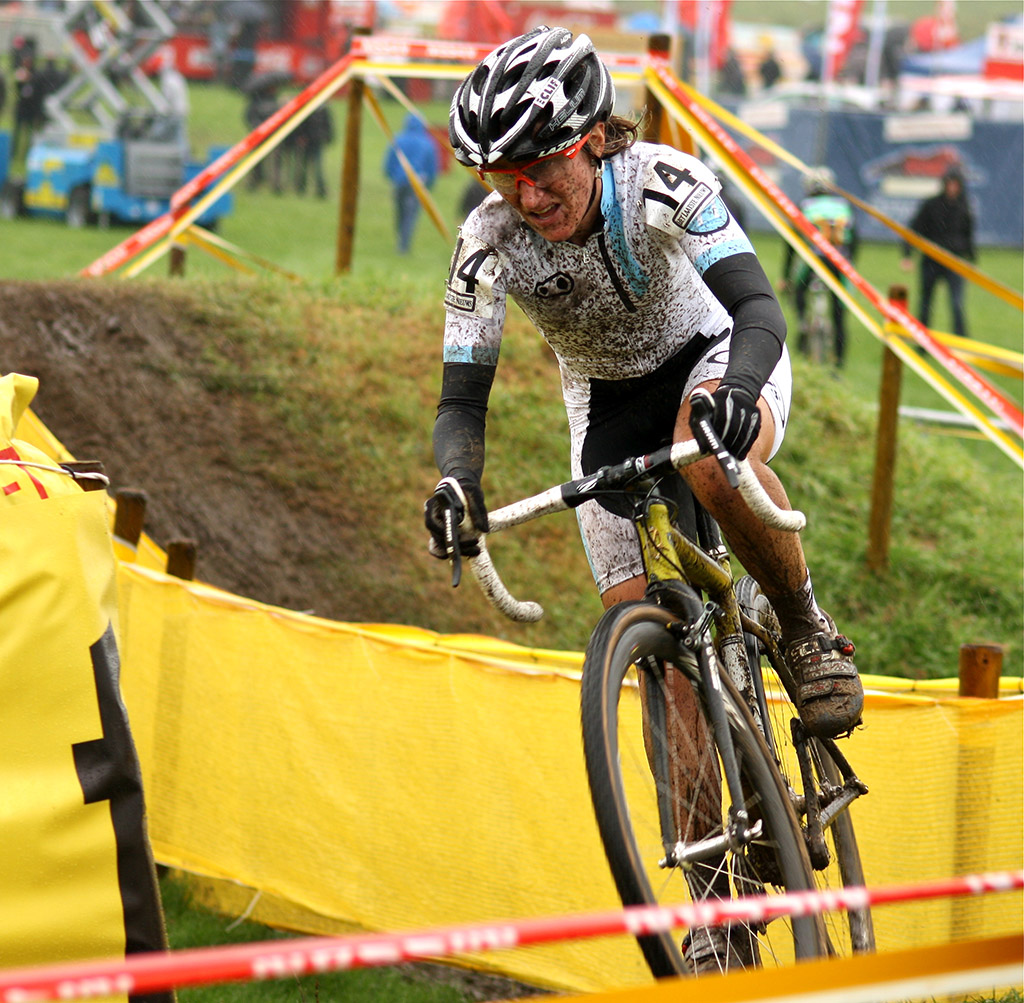 Amy Dombroski got off to a good start in her first European race of the season © Dan Seaton