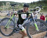 Ryan Trebon (Cannondale-Clement) won his first cx race on his Cannondale SuperX. 2012 Raleigh Midsummer Night Cyclocross Race. @Cyclocross Magazine