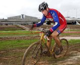 Recently crowned Masters 45-49 National Champion Don Myrah negotiates the course en route to a second place finish. © Tim Westmore