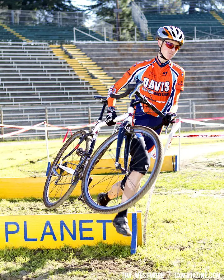 Ellen Sherrill at the barriers.  © Tim Westmore