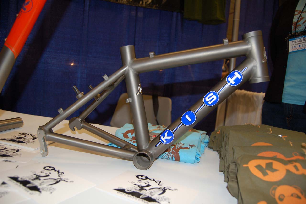 I think you?re going to have a hard time spec?ing wheels for this Kish frame ? Dave Lawson