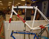 Taylor also showed off this fillet brazed 'cross frame with matching custom steel fork ? Dave Lawson