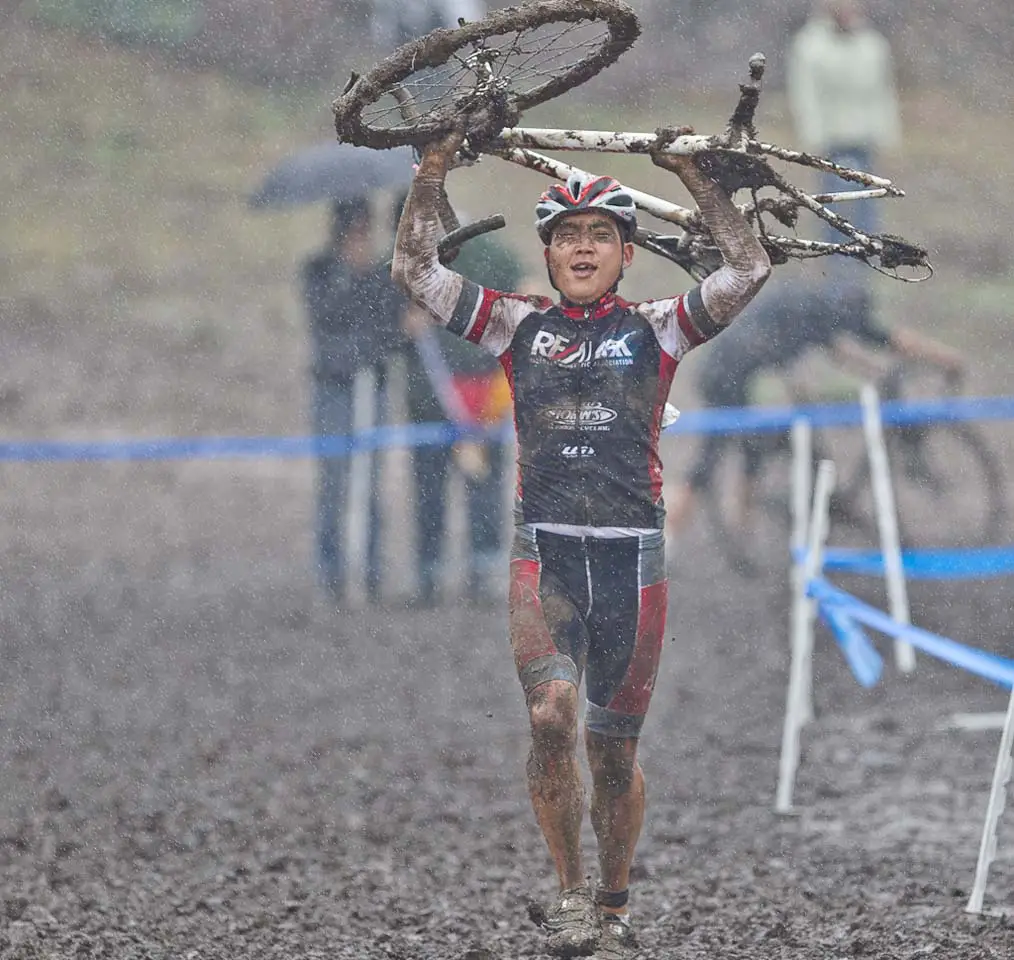 Bike does not make a good umbrella ©Danny Munson