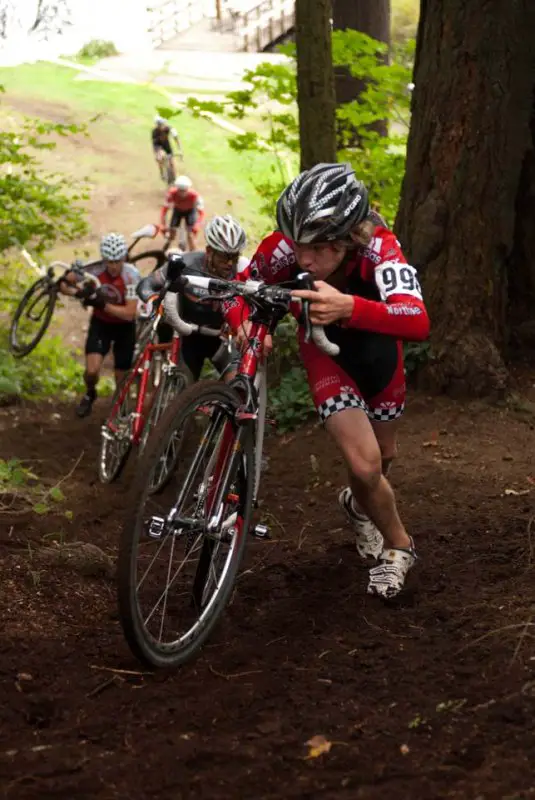 One of the Rad Racing Juniors tackles the run-up at the SCCA Starbucks GP © Karen Johanson