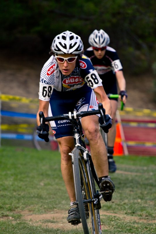 Kathy Sherwin took second behind her Hudz-Subaru teammate. © M. Rock