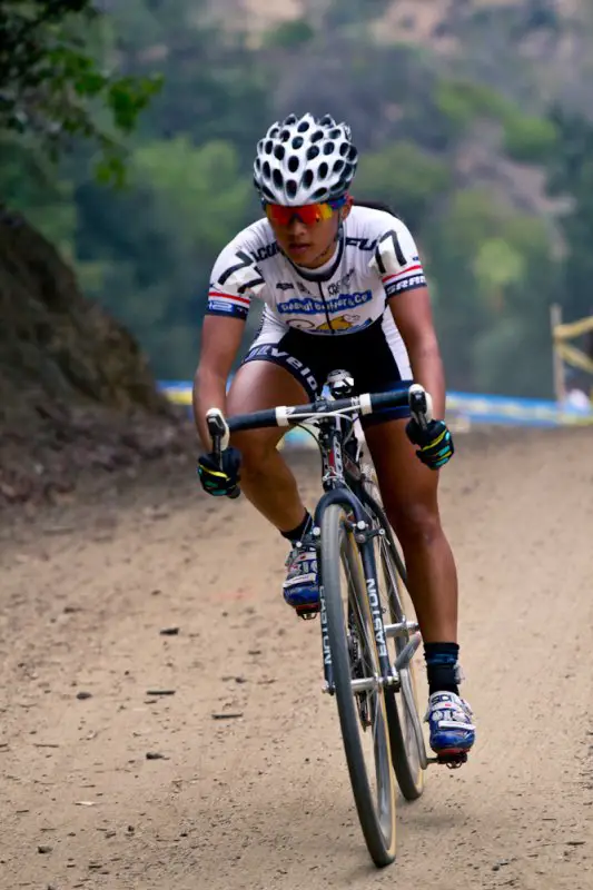 Coryn Rivera cruised to third at Griffith Park. © M. Rock