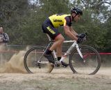 Rainnier Schaefer (MASH SF) powers through the sand pit. ©Tim Westmore