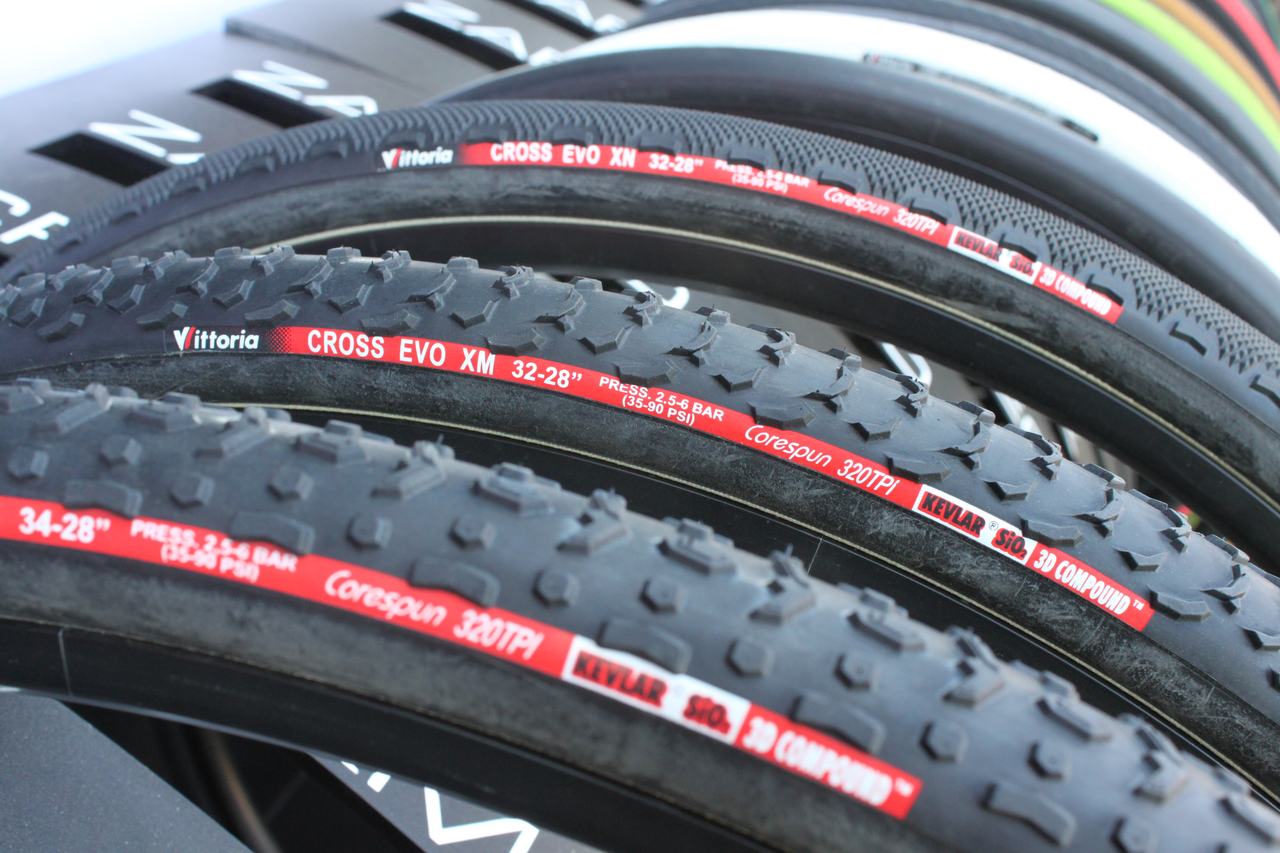 Vittoria\'s 320tpi cyclocross tubulars are now widely available. in their three tread patterns. ? Cyclocross Magazine