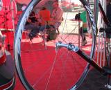 Zipp displayed their new 101, aluminum rimmed clincher wheelset that weighs 1520g and retails for $1300. ? Cyclocross Magazine