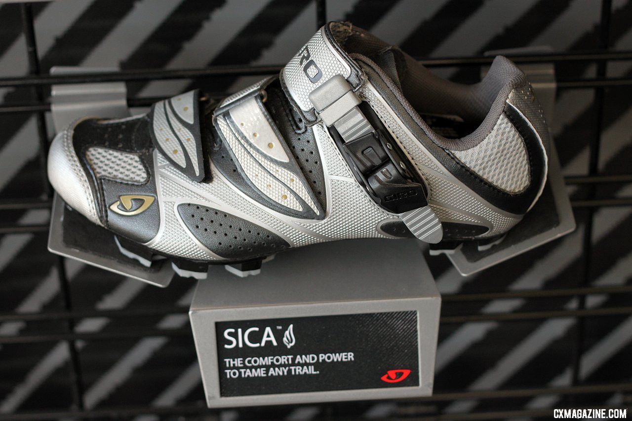 The Sica is Giro\'s women\'s shoe. Sea Otter Classic Expo 2011. © Cyclocross Magazine