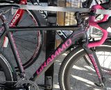 Grammo had their radically shaped carbon C3X frame on display. Sea Otter Classic Expo 2011. © Cyclocross Magazine