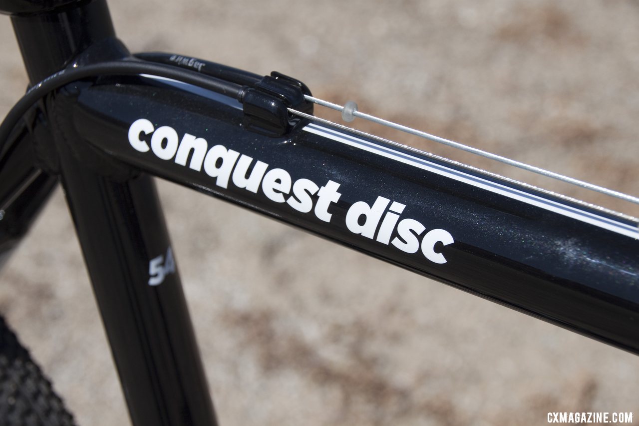 Redline\'s Conquest Disc is back for 2013. Sea Otter 2012. ©Cyclocross Magazine