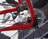 Formula's new hydraulic road and cyclocross brake as shown on a Colnago C59. Sea Otter 2012. ©Clifford Lee