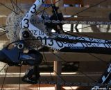 Shimano Di2 and disc brakes modernize the carbon 2014 Marin Cortina. Sea Otter 2013 © Cyclocross Magazine