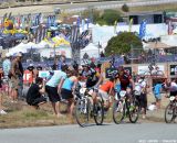 The paved hill was hard for all of the racers at the Sea Otter short track race 2013. © Cyclocross Magazine