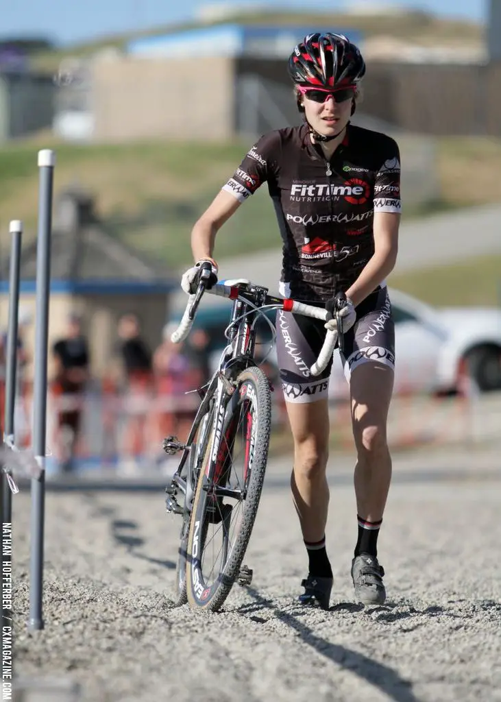 Mechanical abounded at the Raleigh cyclocross race at Sea Otter. © Cyclocross Magazine