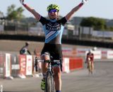 Mani takes the Elite women's win at the Raleigh cyclocross race at Sea Otter. © Cyclocross Magazine