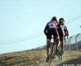 Heading up the long climb at the Raleigh cyclocross race at Sea Otter. © Cyclocross Magazine
