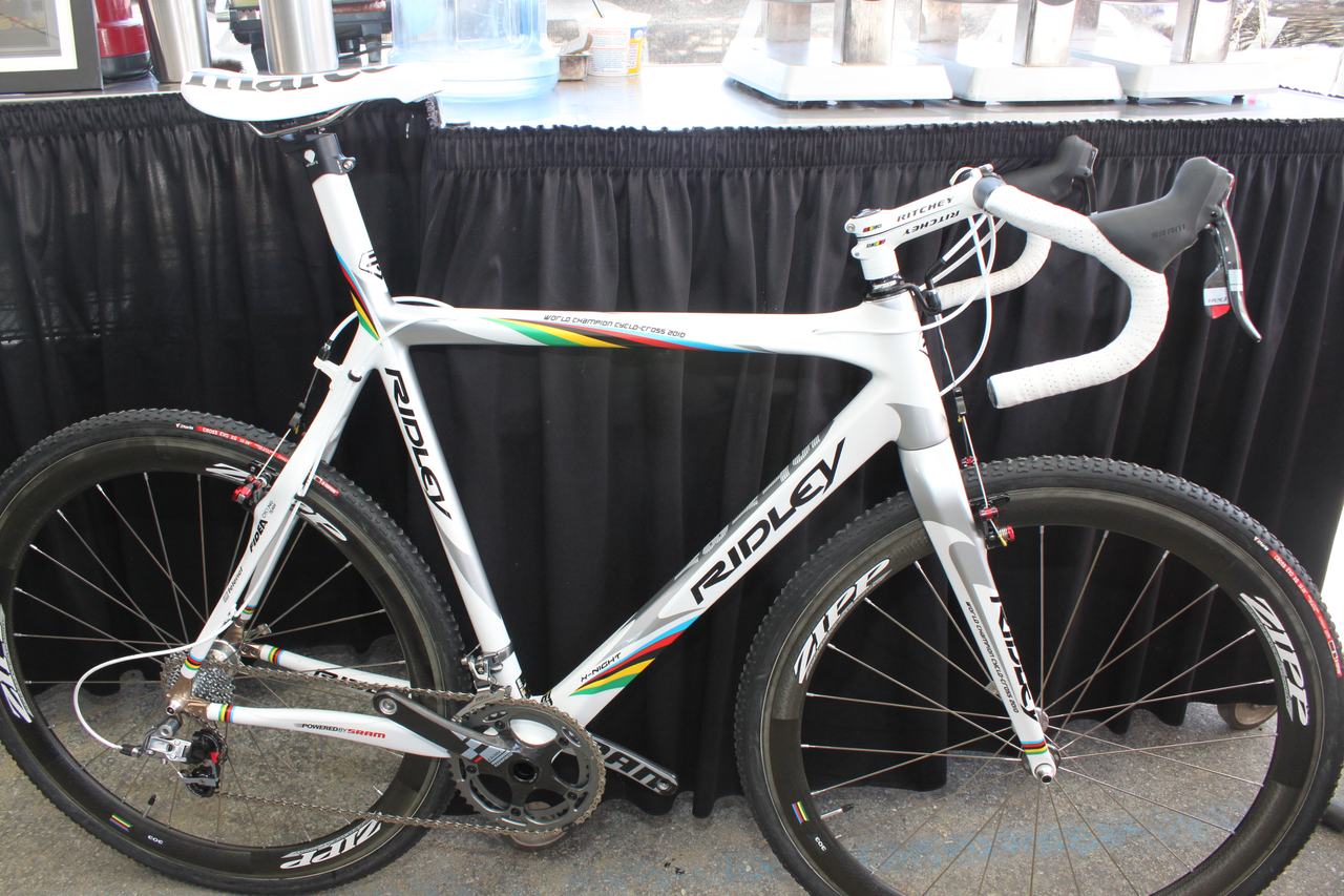 Ridley is offering a replica of Stybar's World Championship edition X-Night rig ? Andrew Yee