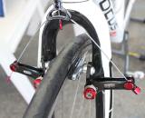 The Avid Shorty Ultimates in wide configuration, on a Focus Milram bike © Andrew Yee Here are the Avid Shorty Ultimates in wide configuration, on a Focus Milram bike © Andrew Yee