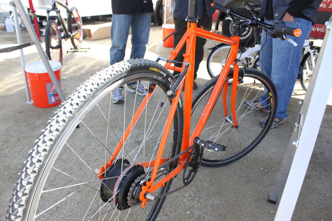 Nuvinci's new N360 hub on a flat bar 'cross bike ? Cyclocross Magazine