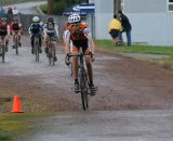 The juniors got after it with a large field and fast racing. © Kenton Berg