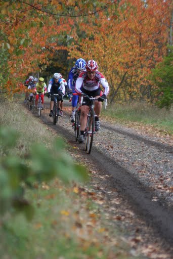 Kristi Berg leads the women.