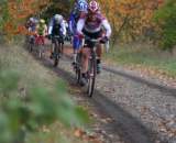 Kristi Berg leads the women.