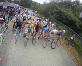 Men&#039;s Singlespeed group ready to rumble © Kenton Berg