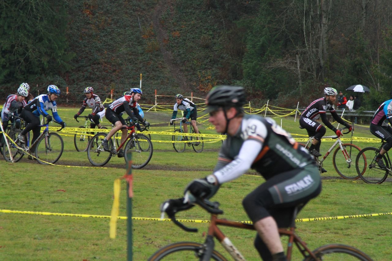 The lush landscape was a scenic setting for some intense racing © Janet Hill