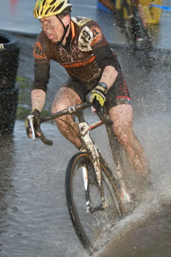 The wet conditions led to some deep water crossings© Janet Hill 