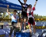 Women's Category A Podium - Sacramento Cyclocross SeriesEllen Sherrill (first), Emily Thurston (second), Jen Jordan (third)