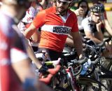 Collin Samaan (The Bicycle Business) lining up for the Category A Mens raceHarry Renfree Field - Sacramento Cyclocross Series