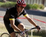 Matt Obregon (Bicycles Plus/Sierra Nevada) on his way to winning the Category A Mens raceHarry Renfree Field - Sacramento Cyclocross