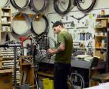 Mechanic wrenching on a commuter ? Josh Liberles