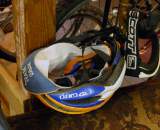 Sellwood Cycle Repair&#039;s Team S&amp;M hat and helmet ? Josh Liberles