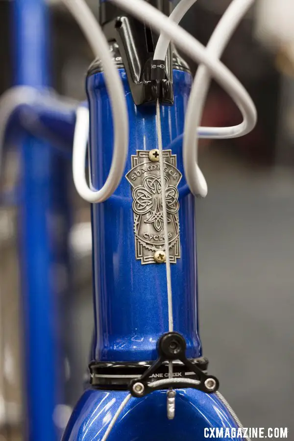 Shamrock Cycles are handmade with steel in Indianapolis, Indiana by Tim O\'Donnell. ©Cyclocross Magazine