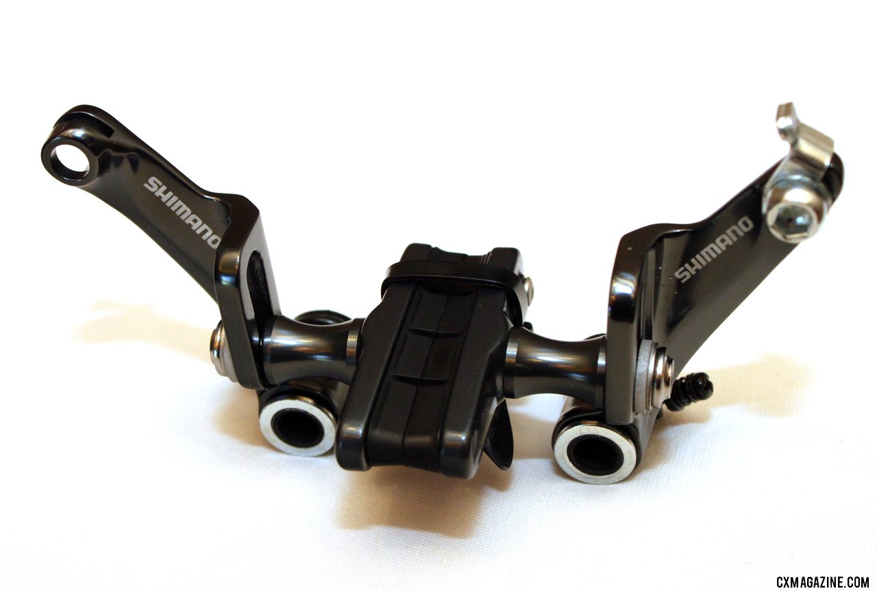 Shimano unveils their new CX70 cyclocross cantilever brake in Washington. © Cyclocross Magazine