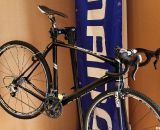 Shimano unveils their new CX70 cyclocross components on a new Raleigh RXC-Pro carbon cyclocross bike. © Cyclocross Magazine