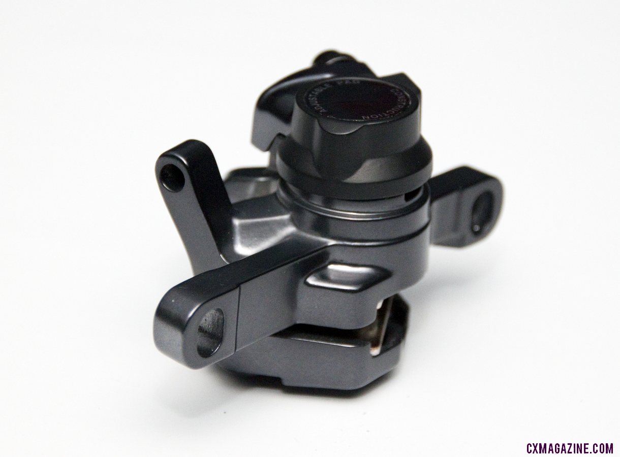 Shimano\'s new CX75 Cyclocross Mechanical Disc Brake Caliper should be ready for 2012. ©Cyclocross Magazine