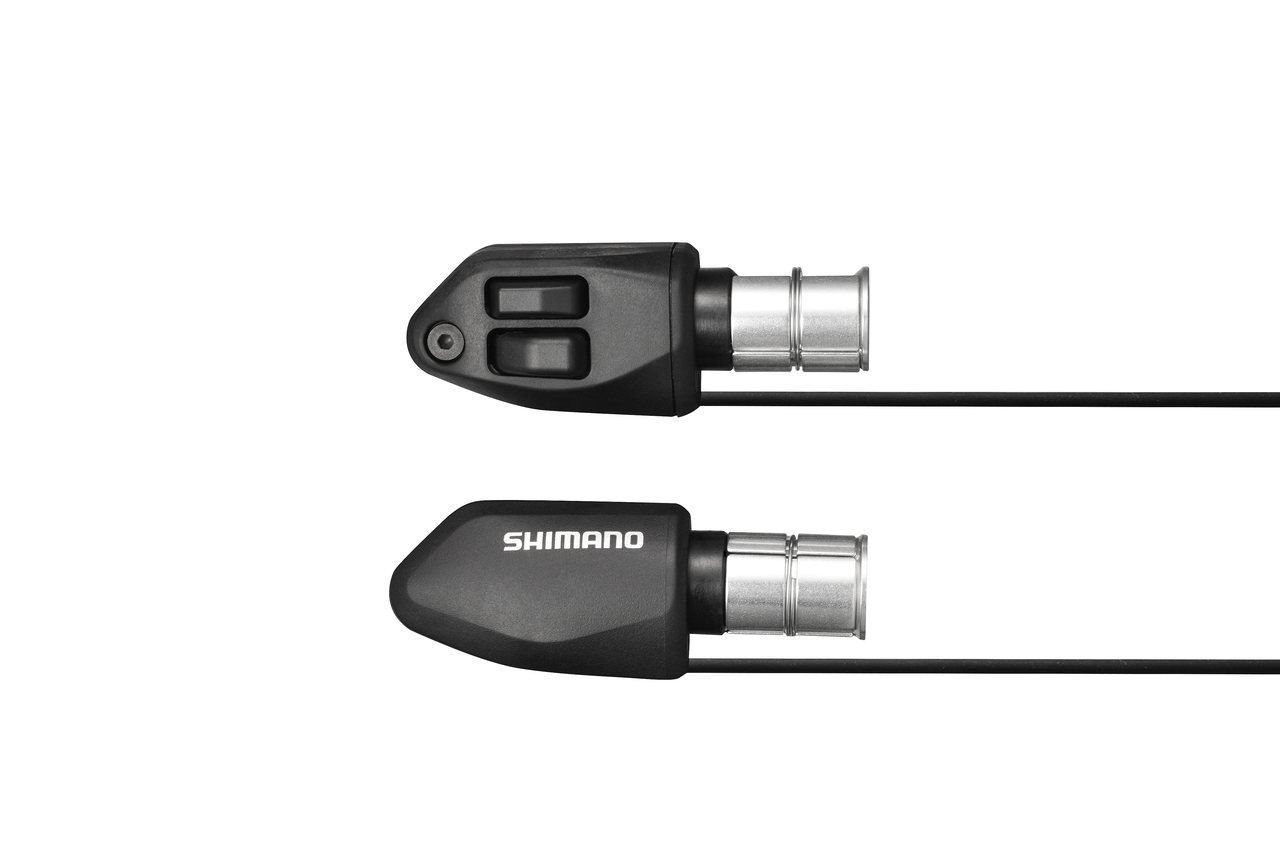 Made for aerobars, but perhaps Paul Curley could use them as barcons. Ultegra 6870 Di2 aero shifters. © Shimano
