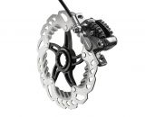 Shimano Ultegra 6870's R785 Ice Tech Hydraulic Disc Brake and SM-RT99 Ice Tech Rotor. © Shimano