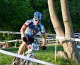 Racing short track at Eva Bandman Park. It's not cyclocross, but it's close! © Marcia Seiler