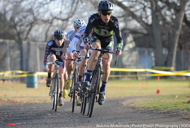 Spinelli leads the group ? Natalia McKittrick, Pedal Power Photography