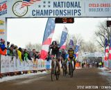 Brady Kappius crosses the line for silver. © Steve Anderson