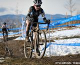 Ellen Noble tries to keep Ellen Sherrill at bay. © Steve Anderson