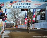 Mo Bruno-Roy takes the Women's Singlespeed National Championship title. © Steve Anderson