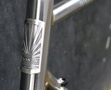 Soma Fabrications goes upscale with the stainless steel Triple Cross disc brake cyclocross bike. © Cyclocross Magazine