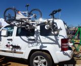 Suction cup car mount. © Cyclocross Magazine